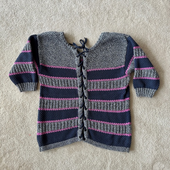 Orb 3/4 sleeve sweater - Picture 3 of 5